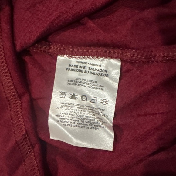 Nike Mens Dri-Fit Legend LS Small Training Shirt Maroon 727980 610 New With Tags - Picture 6 of 8